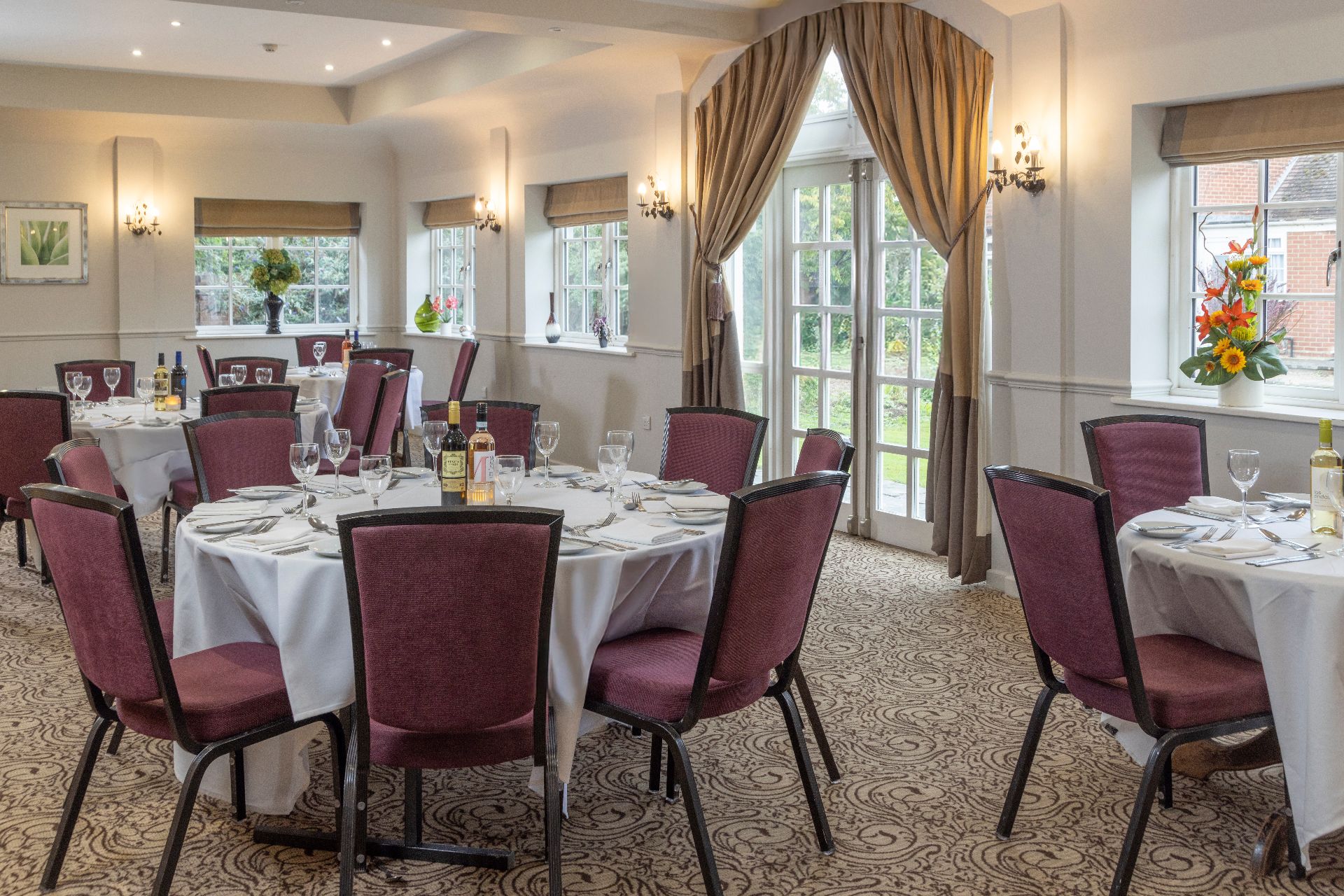 Afternoon Tea setup with scones and cakes
